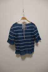 画像4: YUKI SHIMANE Border Knit Wide top (4)
