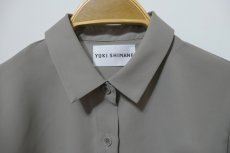 画像2: YUKI SHIMANE Border Knit Sleeve Shirt (2)