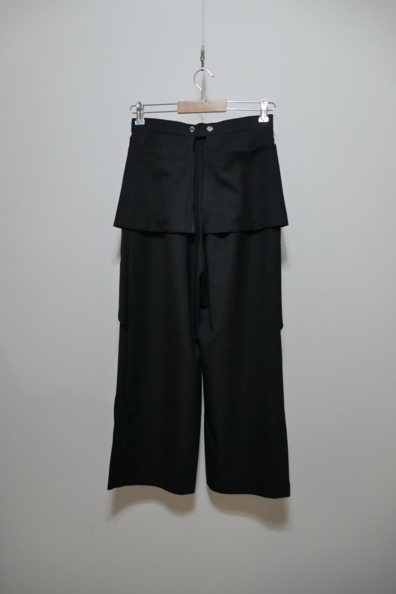 画像3: YUKI SHIMANE Wrap Pockets Trousers (3)