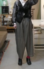 画像5: the last flower of the afternoon elastic waist wrap pants (5)