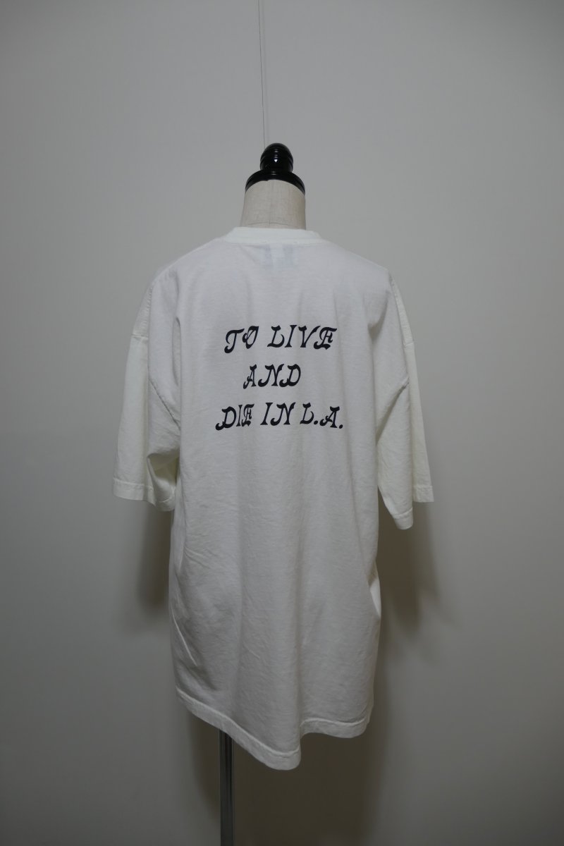 画像2: Nancy stellasoto HAPPY SAD FACE TEE SHIRT (2)