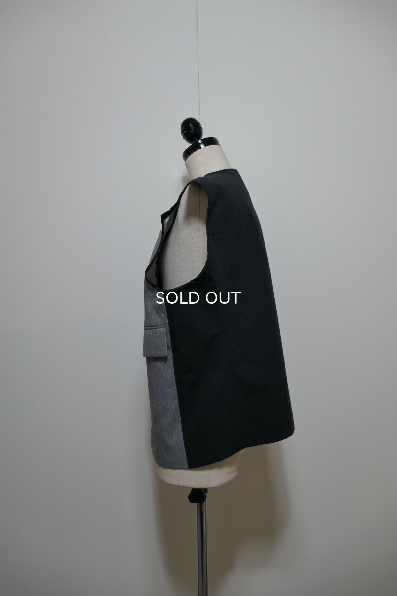 画像5: masao shimizu DOCKING VEST(OLD JACKET) (5)