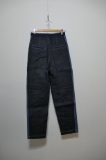 画像4: DECO depuis1985 SASHIKO MIX DENIM PANTS (4)