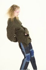 画像6: DECO depuis1985 SASHIKO MIX DENIM PANTS (6)