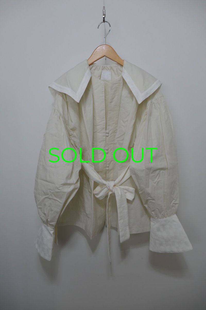 画像1: DECO depuis1985 COTTON PAPER SAILOR SHIRTS (1)