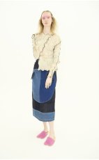画像6: DECO depuis1985 SASHIKO MIX DENIM SKIRT (6)