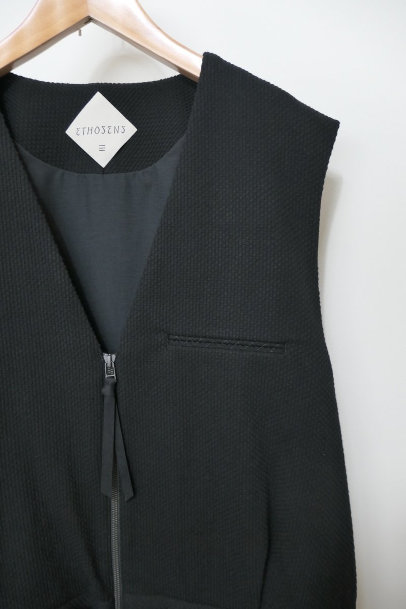 画像2: ETHOSENS Sashiko Jumpsuit (2)