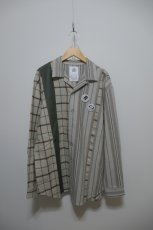 画像1: STOF MIX STRIPE SHIRT (1)