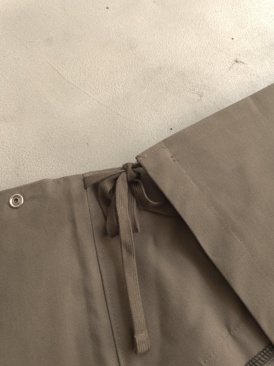 画像4: KISHIDAMIKI studs wrap skirt  (4)