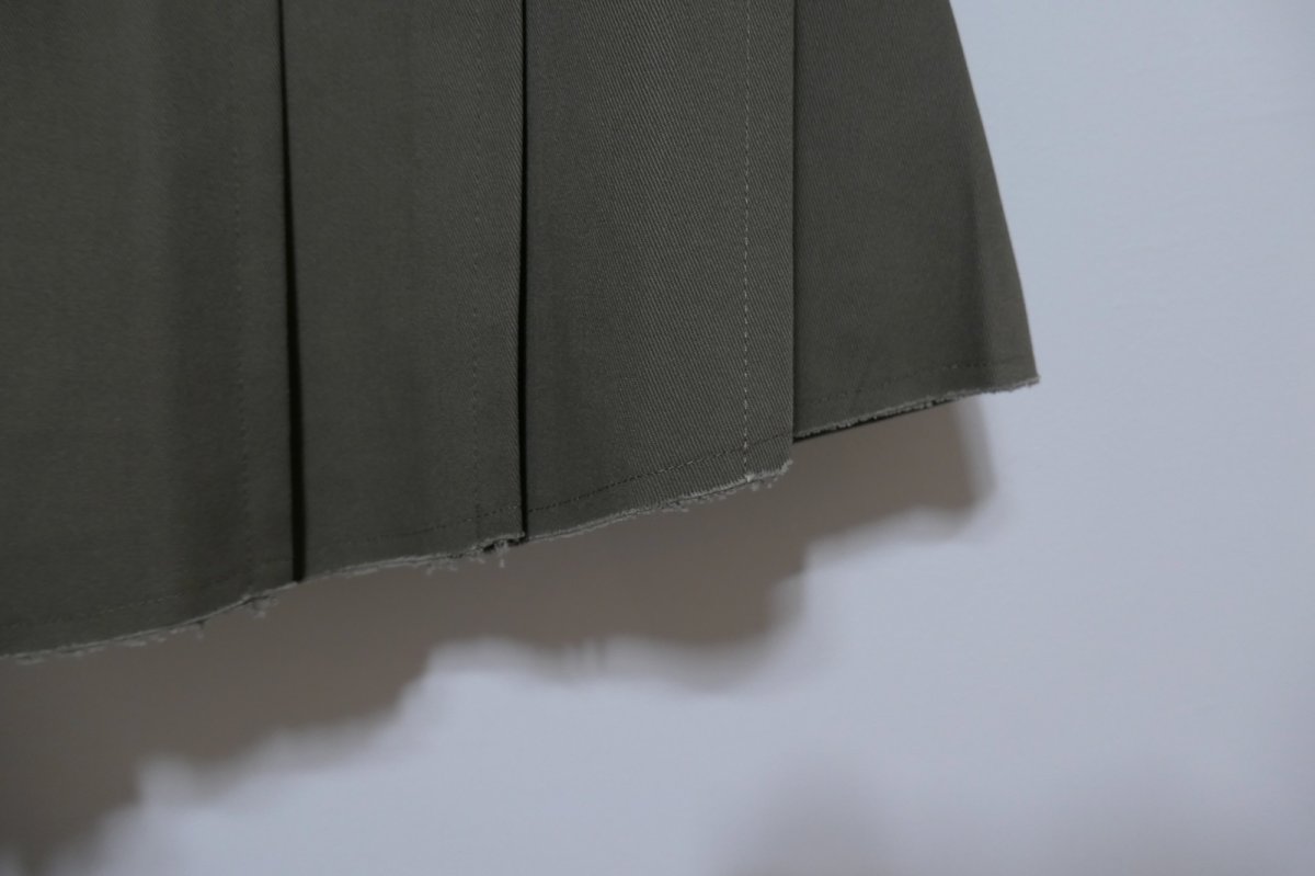 画像8: KISHIDAMIKI studs wrap skirt  (8)