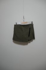 画像1: KISHIDAMIKI studs wrap skirt  (1)
