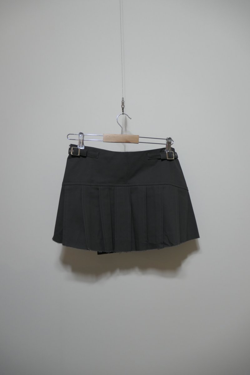 画像5: KISHIDAMIKI studs wrap skirt  (5)