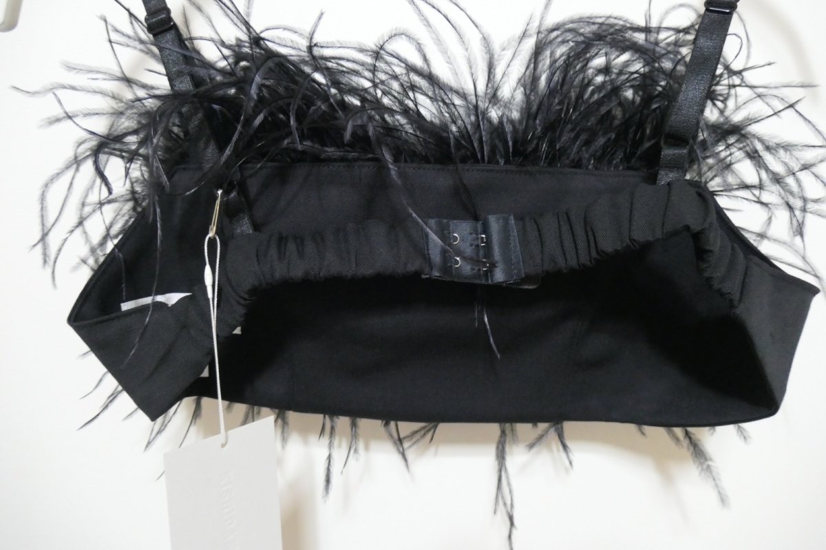 画像8: KISHIDAMIKI ostrich feather bra (8)
