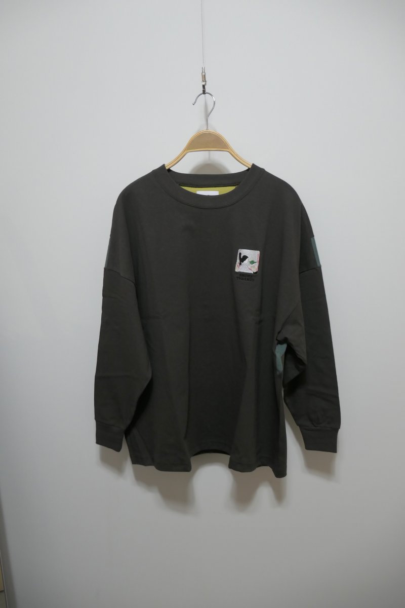 画像1: STOF TALK ON YOUR BACK LONG SLEEVE T-SHIRT (1)
