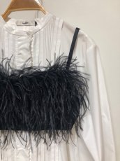画像2: KISHIDAMIKI ostrich feather bra (2)