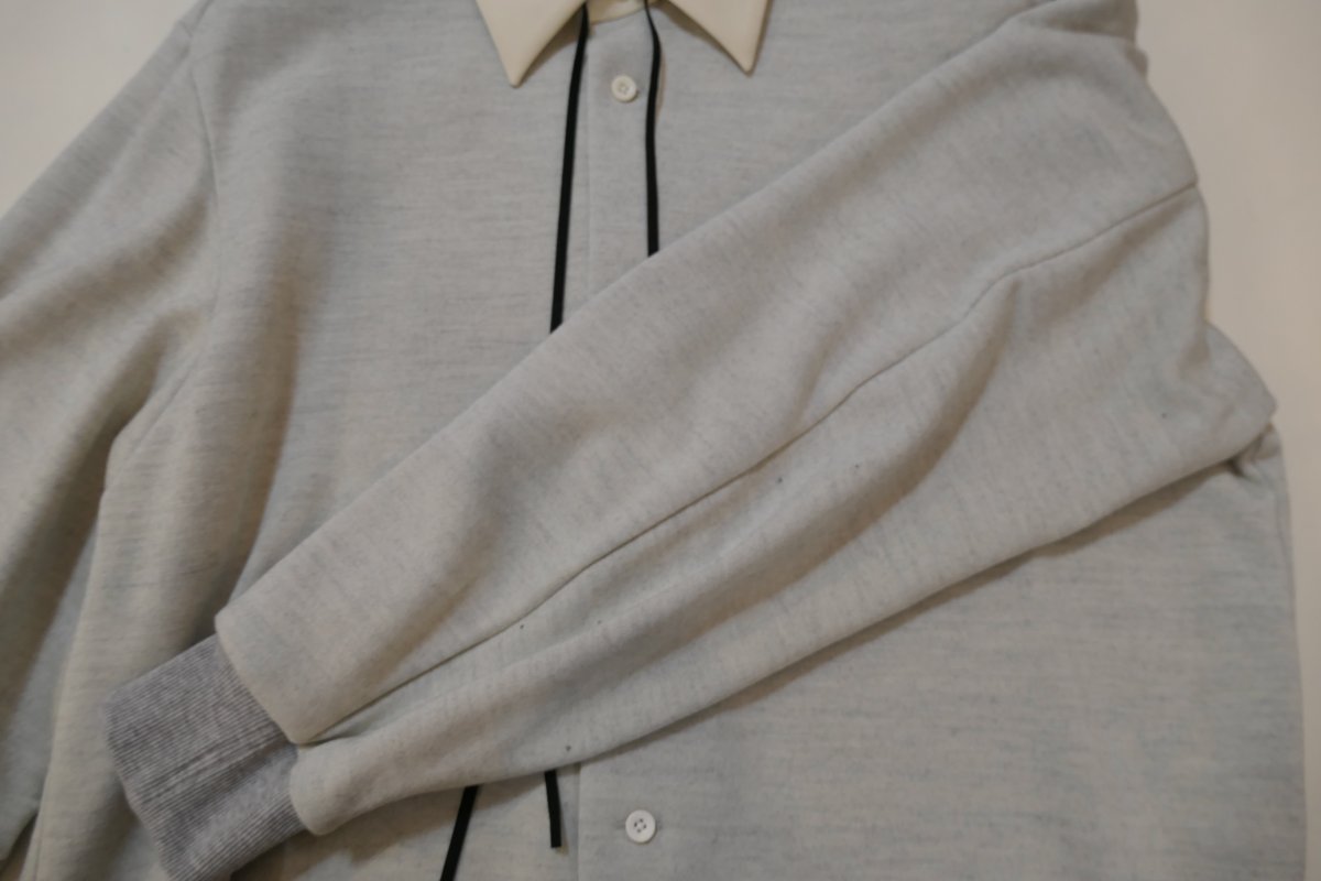画像10: ETHOSENS Collared sweatshirt (10)