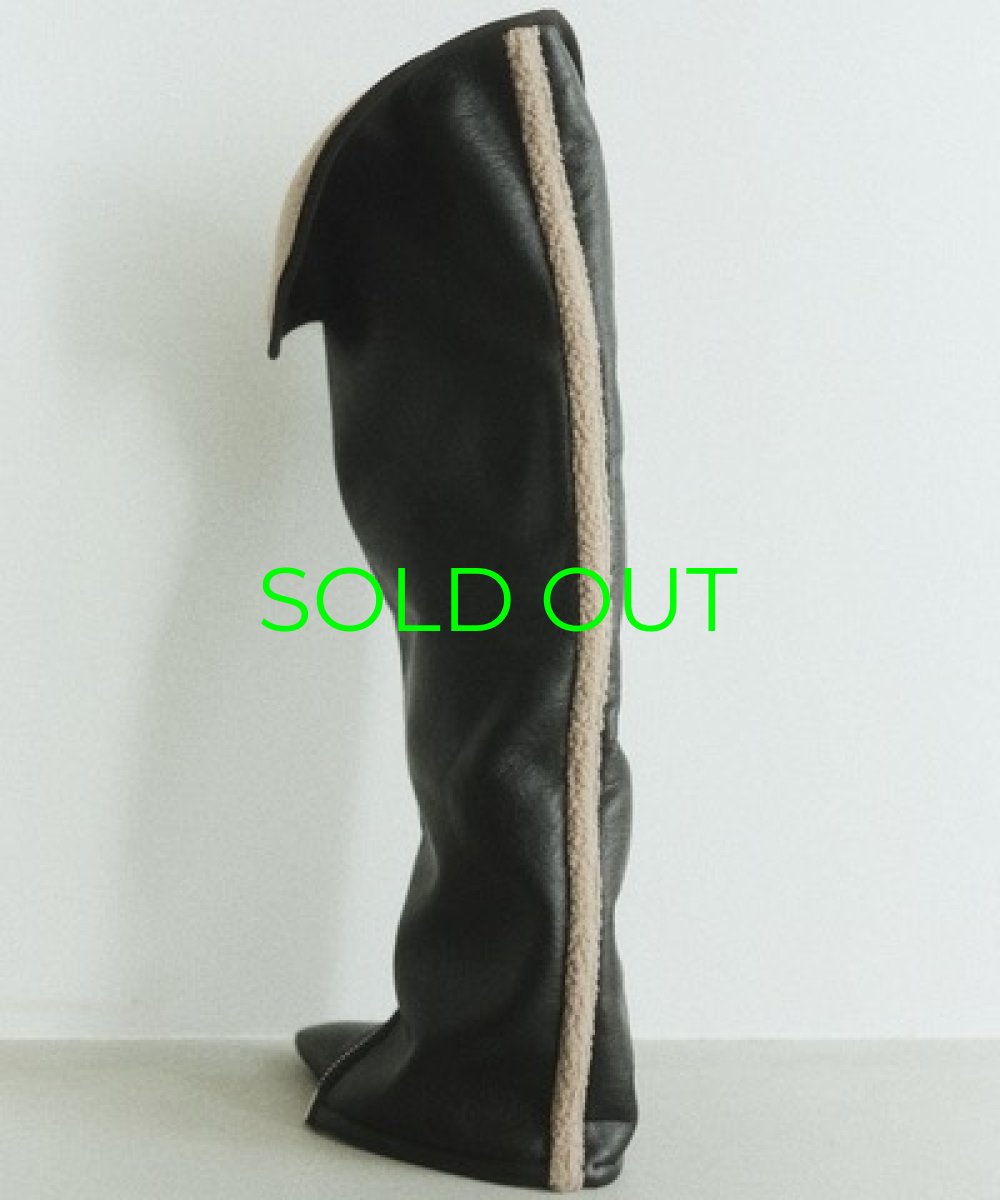 画像2: KISHIDAMIKI mouton boots cover (2)