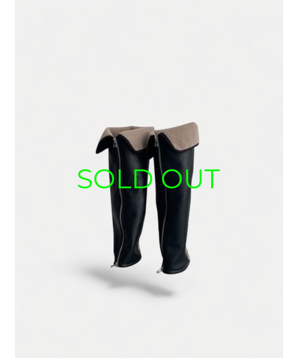 画像1: KISHIDAMIKI mouton boots cover (1)