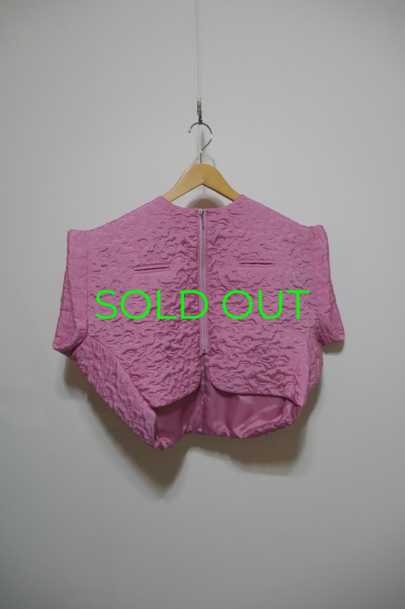 画像1: DECO depuis1985 BOTANICAL QUILT VEST (1)