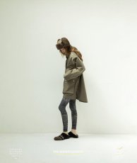 画像2: STOF FRINGE WOOL CHECK RUSSIAN CAP (2)