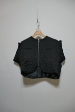 画像1: DECO depuis1985 BOTANICAL QUILT VEST (1)