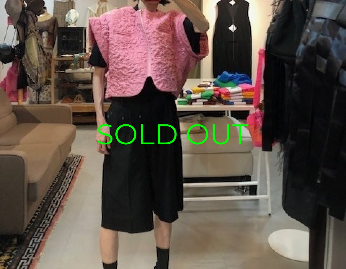 画像5: DECO depuis1985 BOTANICAL QUILT VEST (5)