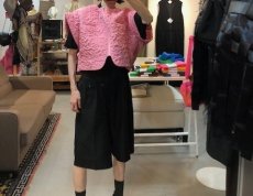 画像5: DECO depuis1985 BOTANICAL QUILT VEST (5)