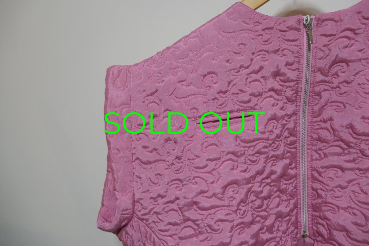 画像2: DECO depuis1985 BOTANICAL QUILT VEST (2)