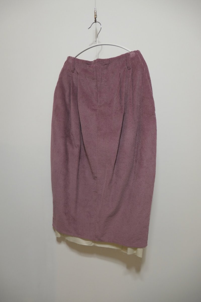 画像1: rihei Corduroy skirt (1)