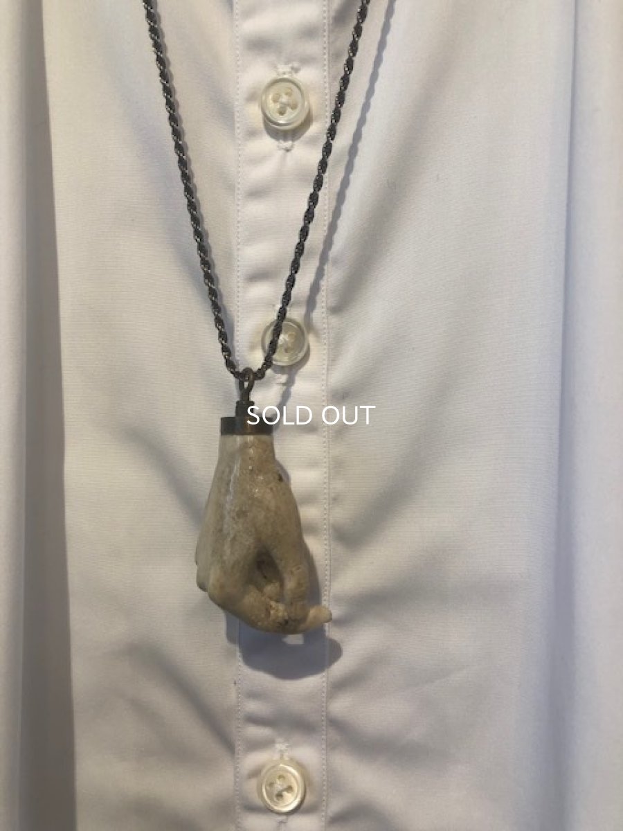 画像7: KLASICA  "MADE" HAND MOTIF NECKLACE  (7)