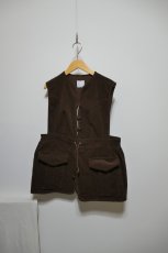 画像1: DECO depuis1985 ORGANIC CORDUROY VEST (1)