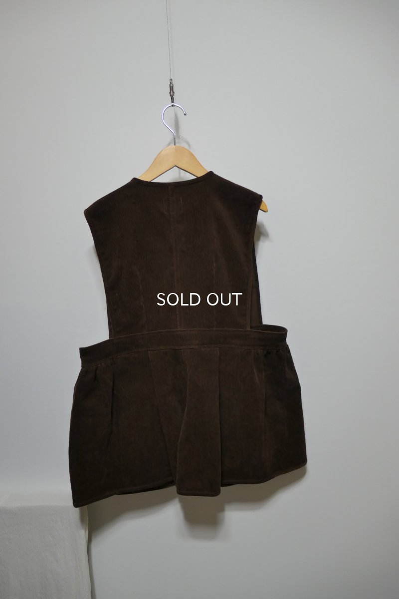 画像4: DECO depuis1985 ORGANIC CORDUROY VEST (4)