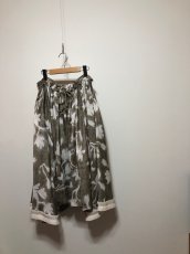 画像1: NATIVE VILLAGE　White magnoria skirt (1)