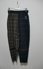 画像1: STOF MIX CHECK BONTAGE PANTS (1)