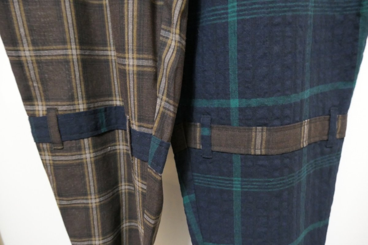 画像3: STOF MIX CHECK BONTAGE PANTS (3)