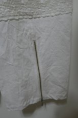 画像6: DECO depuis1985 COTTON LINEN DYED HORSE CLOTH LACE PANTS (6)