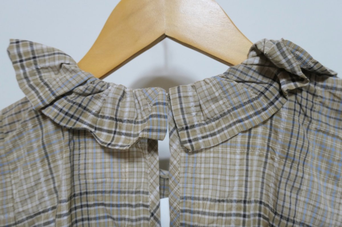 画像8: DECO depuis1985 MADRAS CHECK ONEPIECE (8)