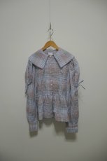 画像2: DECO depuis1985 MADRAS CHECK BLOUSE (2)