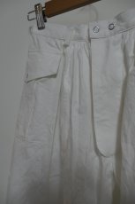 画像5: DECO depuis1985 COTTON LINEN DYED HORSE CLOTH LACE PANTS (5)