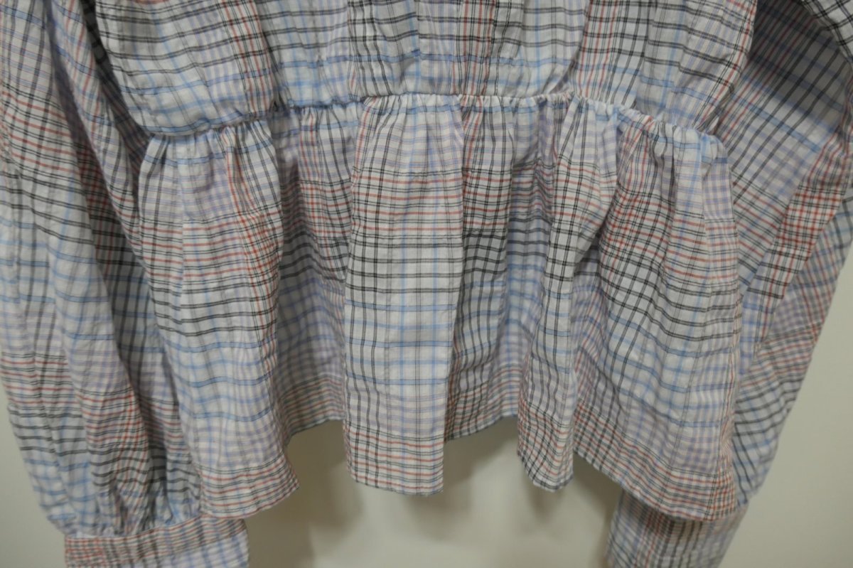 画像8: DECO depuis1985 COTTON LINEN DYED HORSE CLOTH LACE PANTS (8)