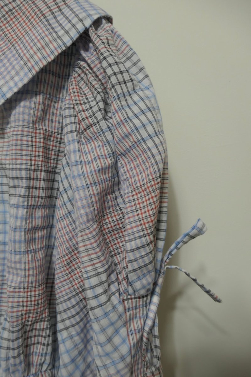 画像4: DECO depuis1985 MADRAS CHECK BLOUSE (4)