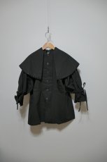 画像1: DECO depuis1985 COTTON LINEN DYED HORDE CLOTH STUDS SHIRTS (1)