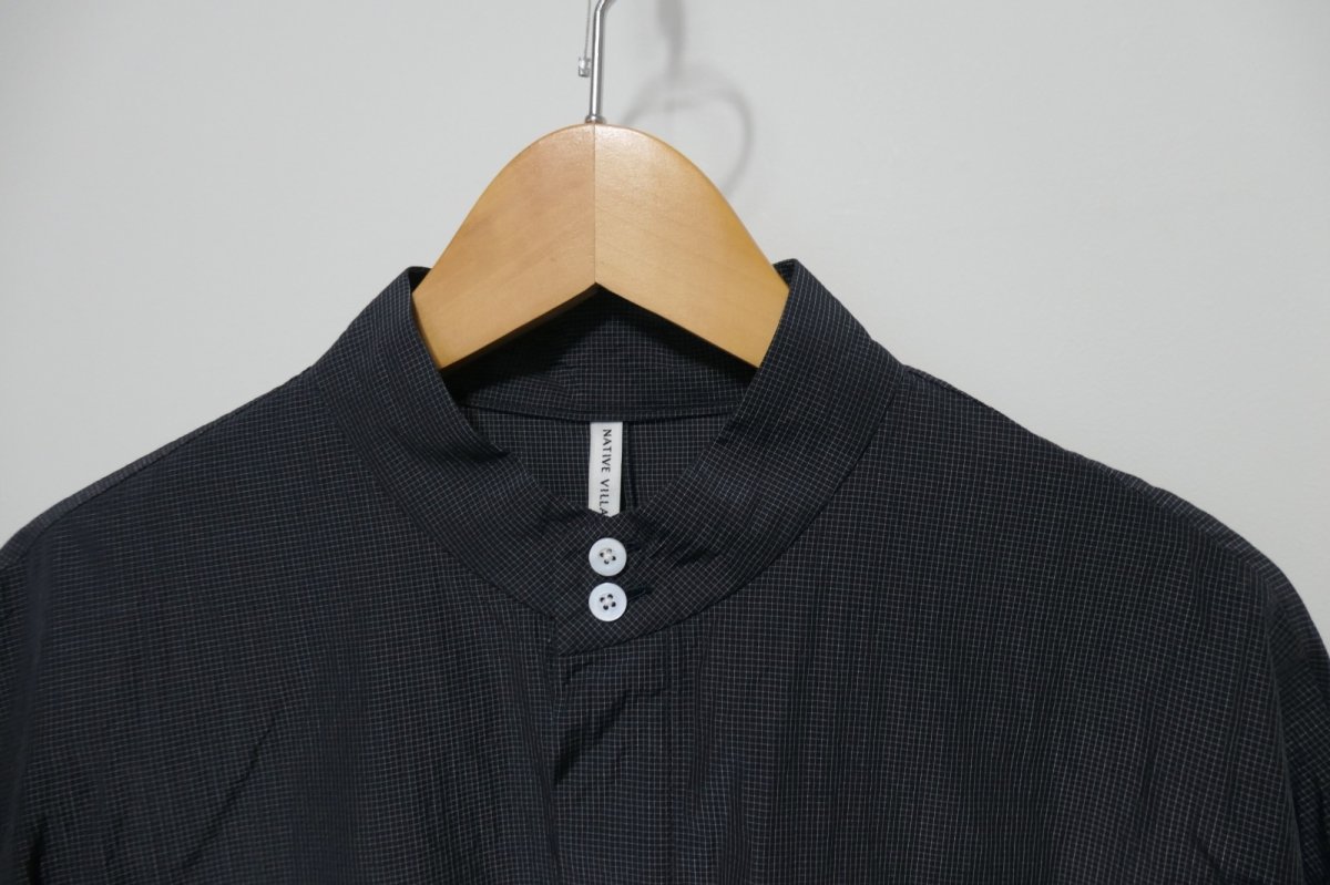 画像2: NATIVE VILLAGE Band collar blouse (2)
