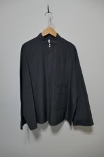画像1: NATIVE VILLAGE Band collar blouse (1)
