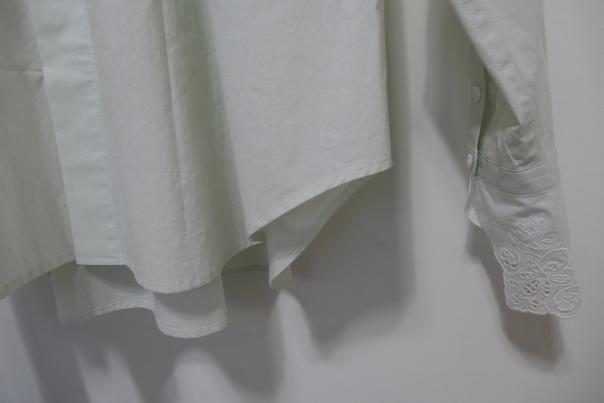 画像3: NATIVE VILLAGE Embroidered cuffs shirt (3)
