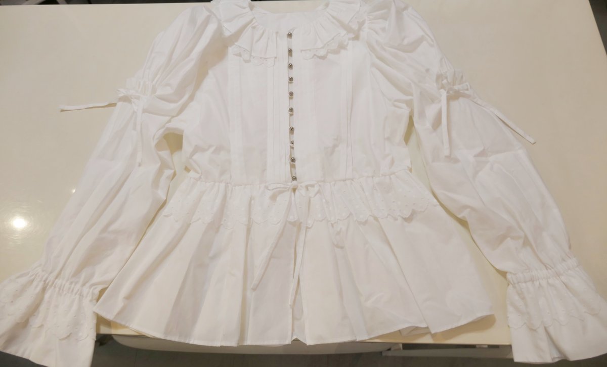 画像8: DECO depuis1985 TYPEWRITER LACE SHIRTS (8)