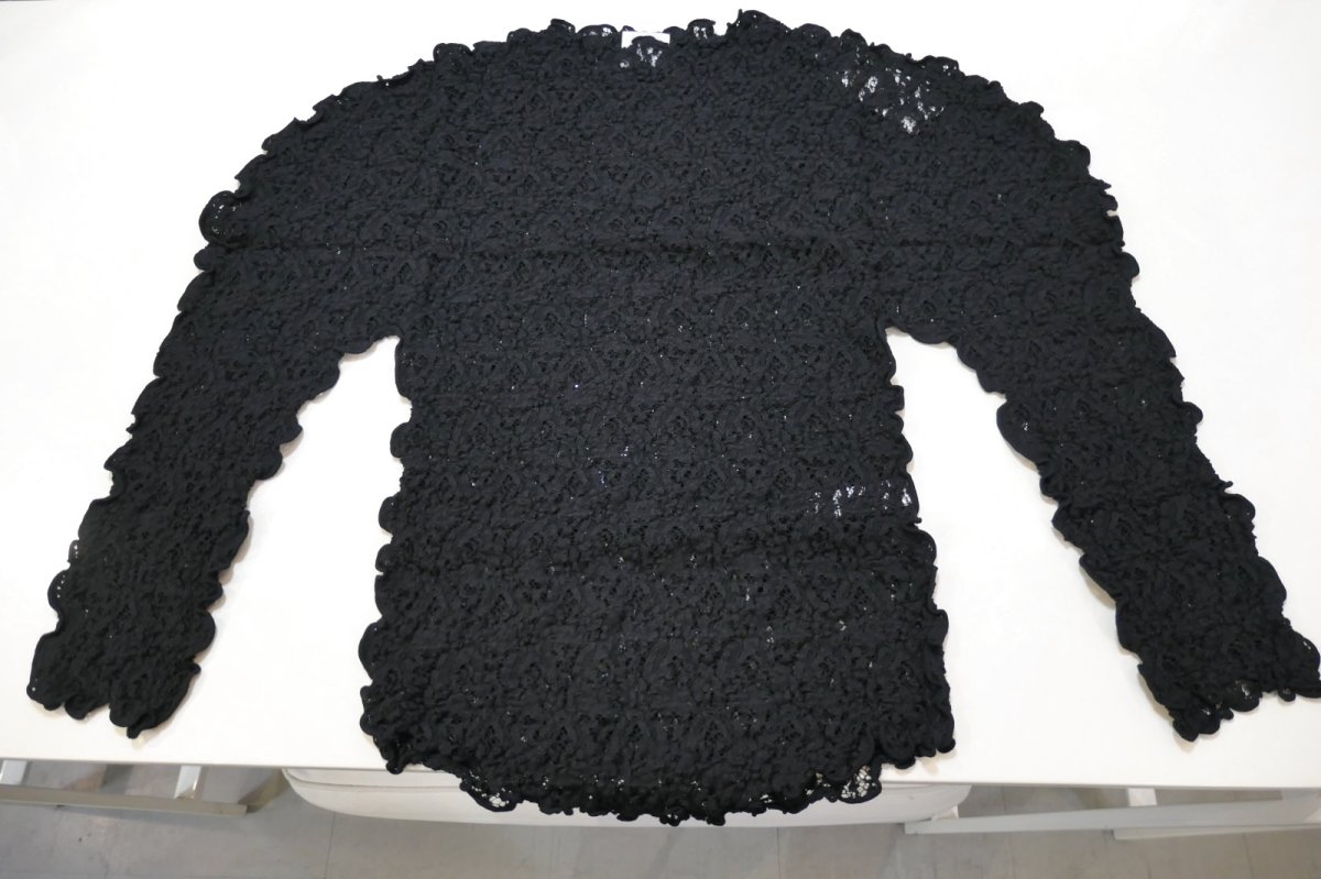 画像4: DECO depuis 1985 LACE UNEUNE TOPS (4)