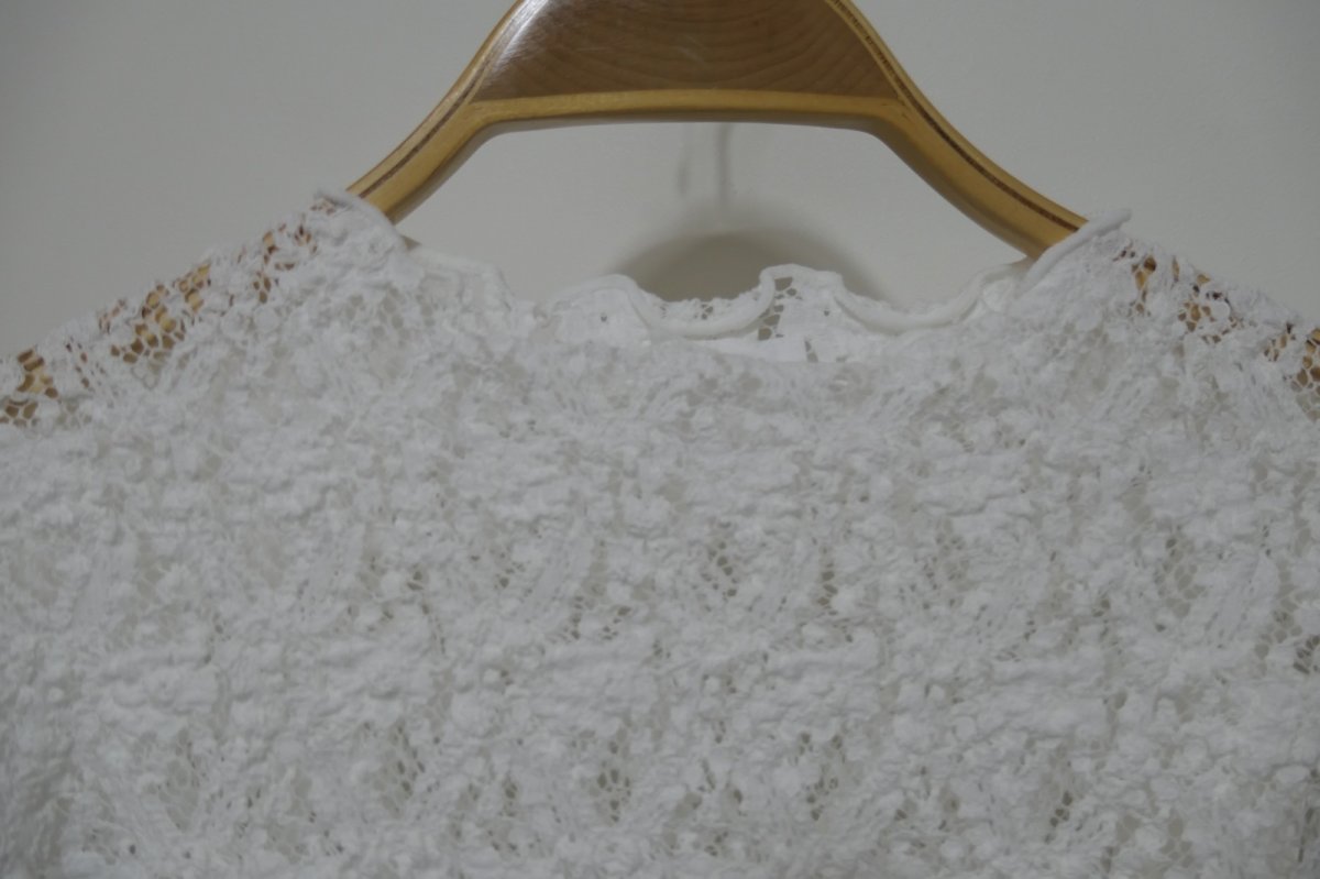 画像2: DECO depuis 1985 LACE UNEUNE TOPS (2)