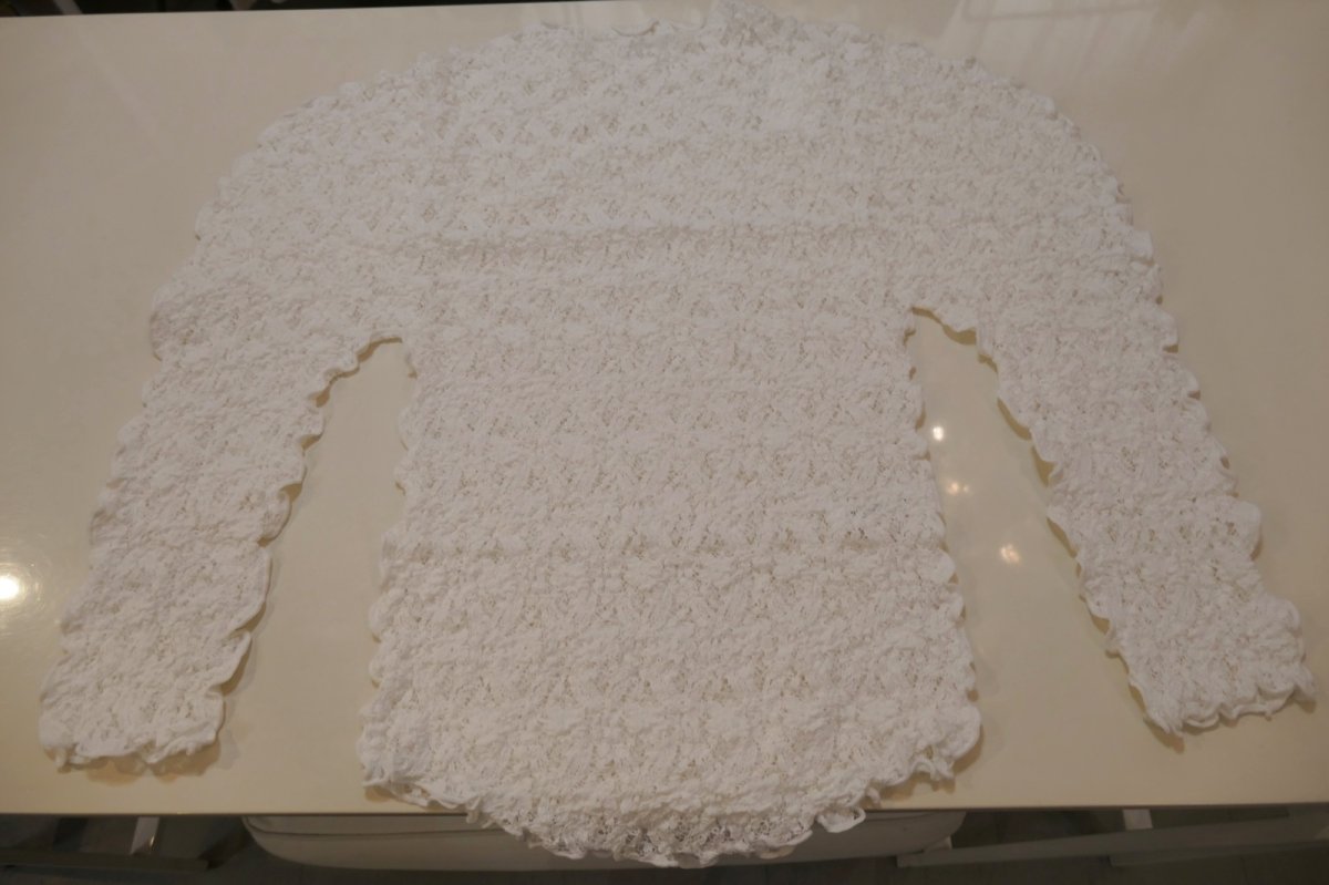 画像5: DECO depuis 1985 LACE UNEUNE TOPS (5)