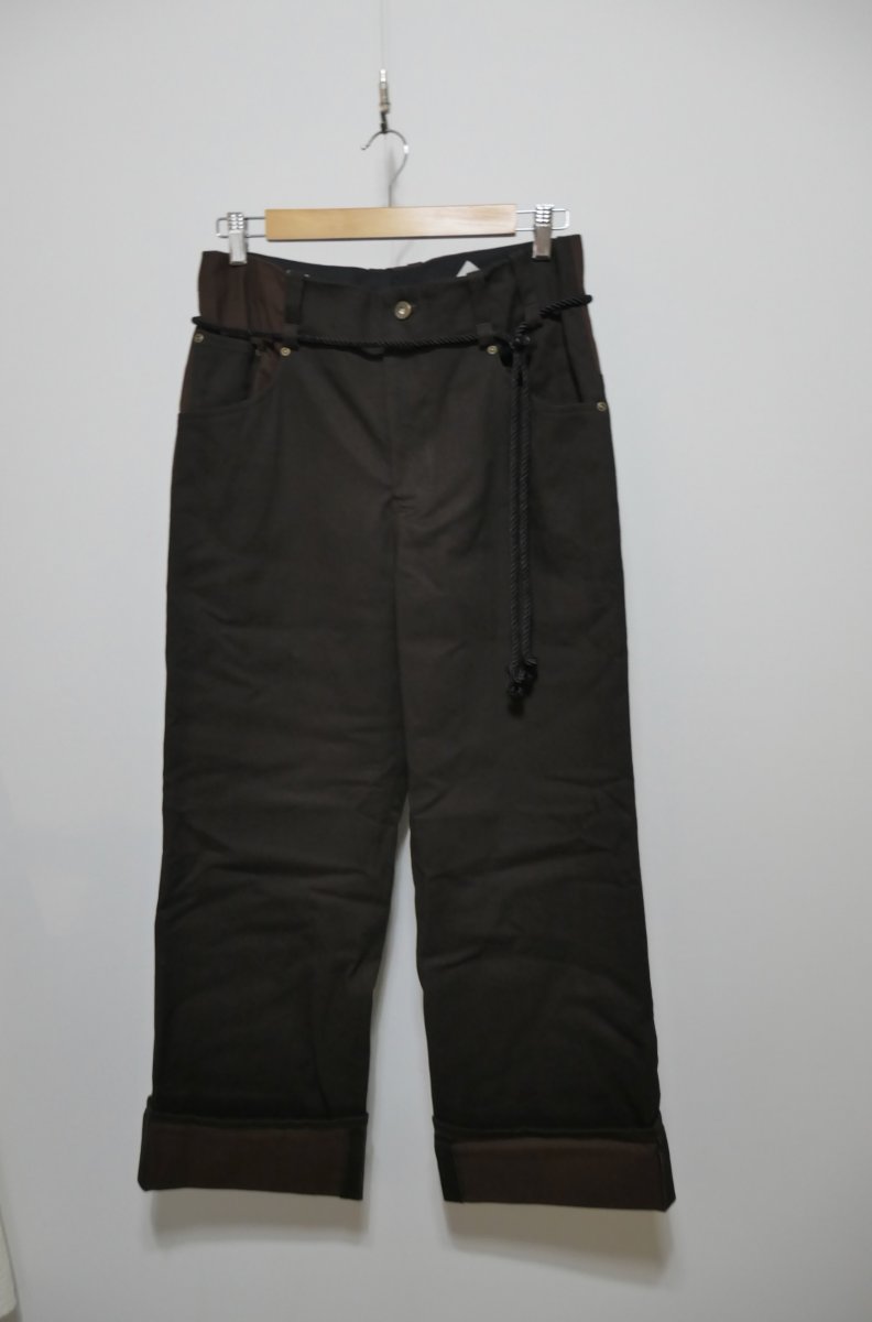 画像1: ETHOSENS Bengara pants (1)